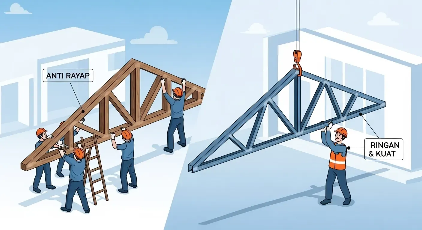 Kenalan Dulu: Apa Sih Atap Baja Ringan Itu?