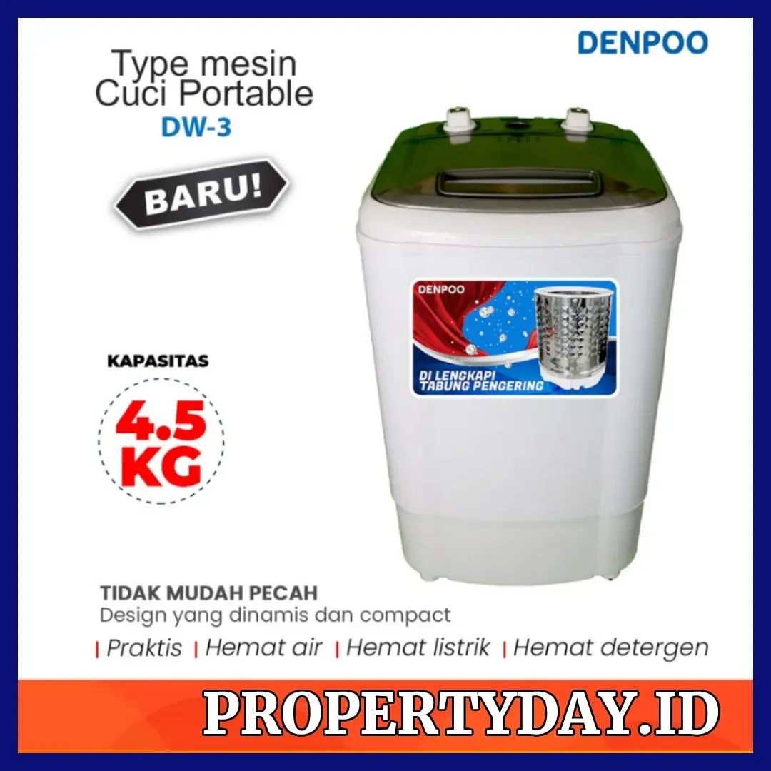 Mesin Cuci Portable Mini: Solusi Cerdas Anak Kost & Apartemen (Update 2025)