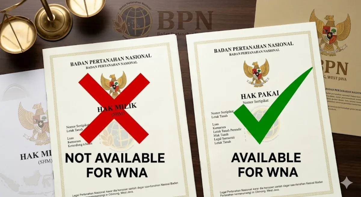 Apa Itu Hak Pakai dan Kenapa WNA Harus Paham Ini?