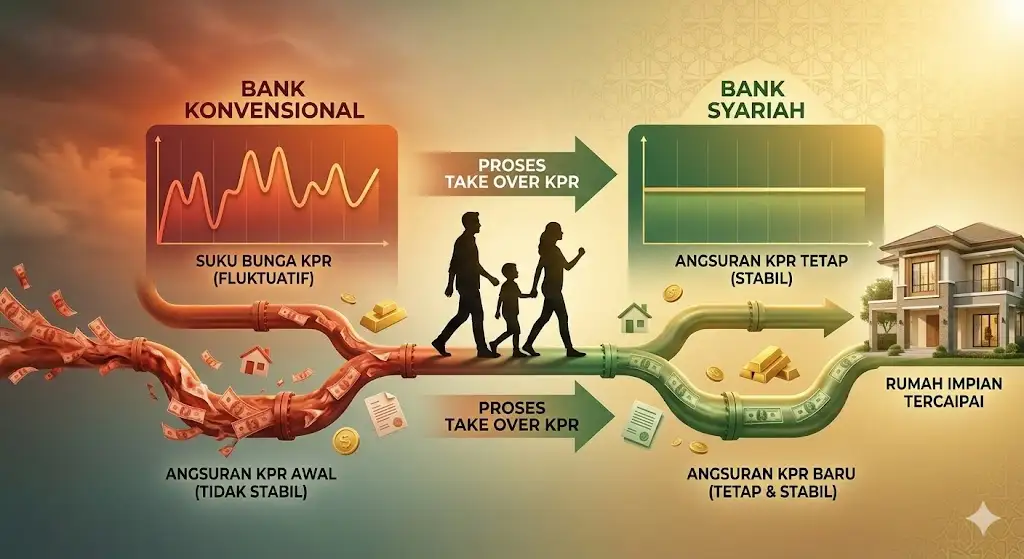 Apa Itu Take Over KPR ke Bank Syariah?
