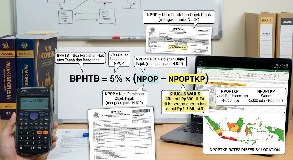 Cara Menghitung BPHTB Warisan Rumah