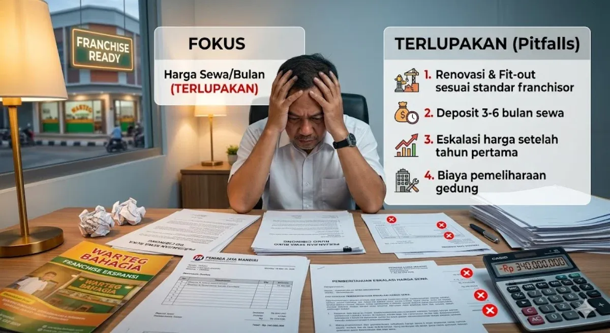 Kenapa Ekspansi Franchise Sering Gagal di Tahap Sewa?