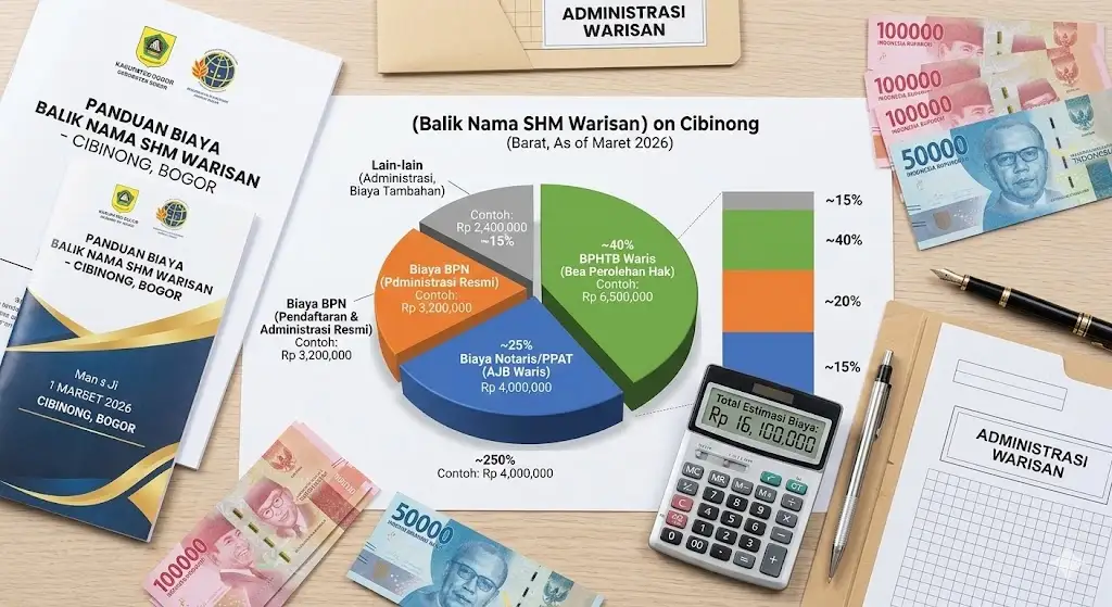 Rincian Biaya Notaris & PPAT Balik Nama SHM Warisan