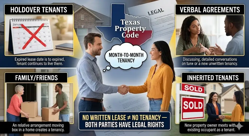 What "No Lease" Actually Means in Texas
