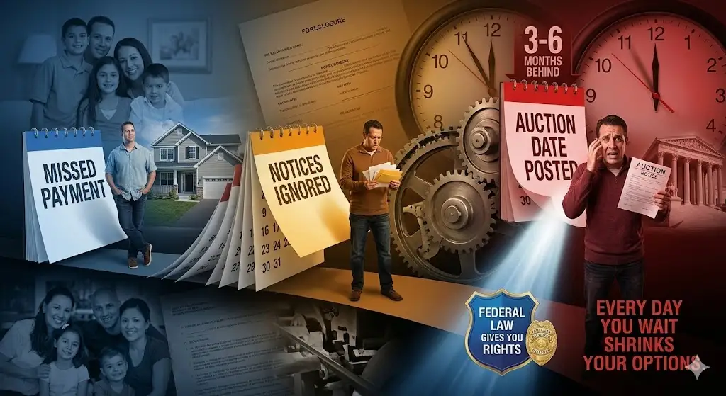 Why Foreclosure Happens So Fast (And Why Most People Wait Too Long)