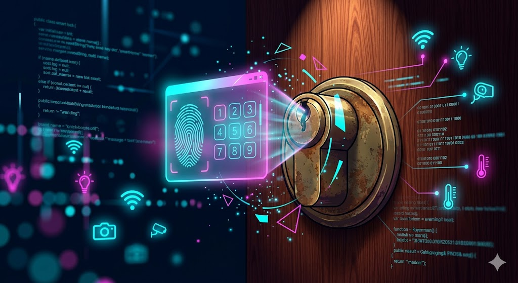 Apa Itu Smart Door Lock Pintu Kayu dan Cara Kerjanya?