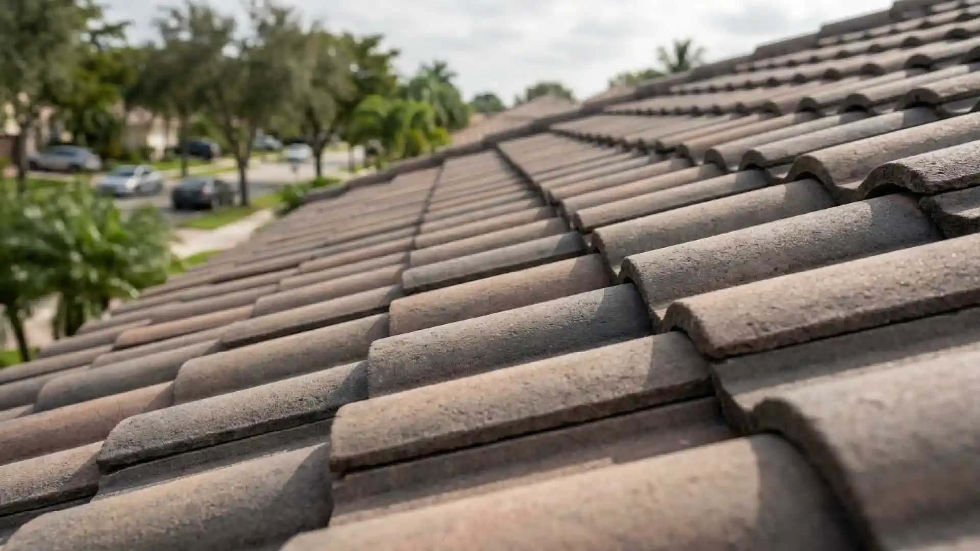 Genteng Beton dengan Lapisan Reflektif