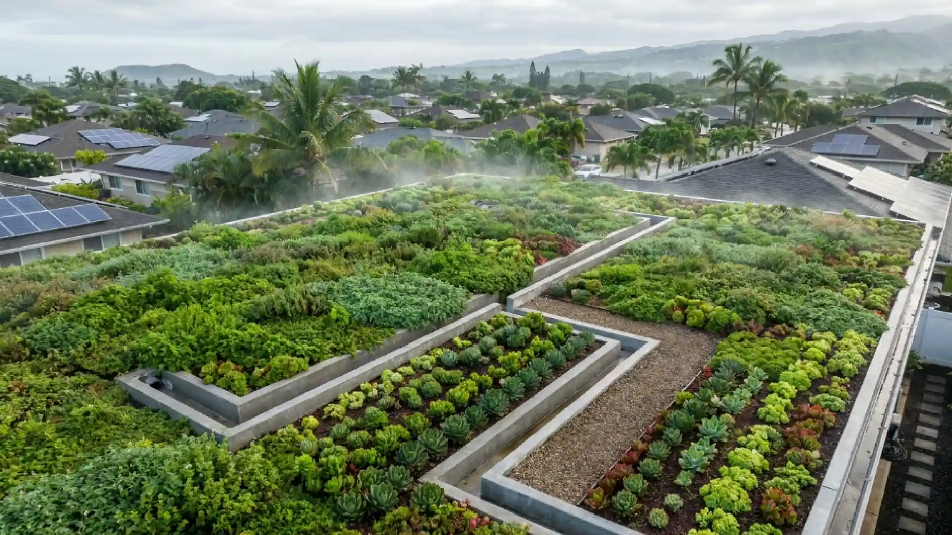 Green Roof atau Atap dengan Vegetasi