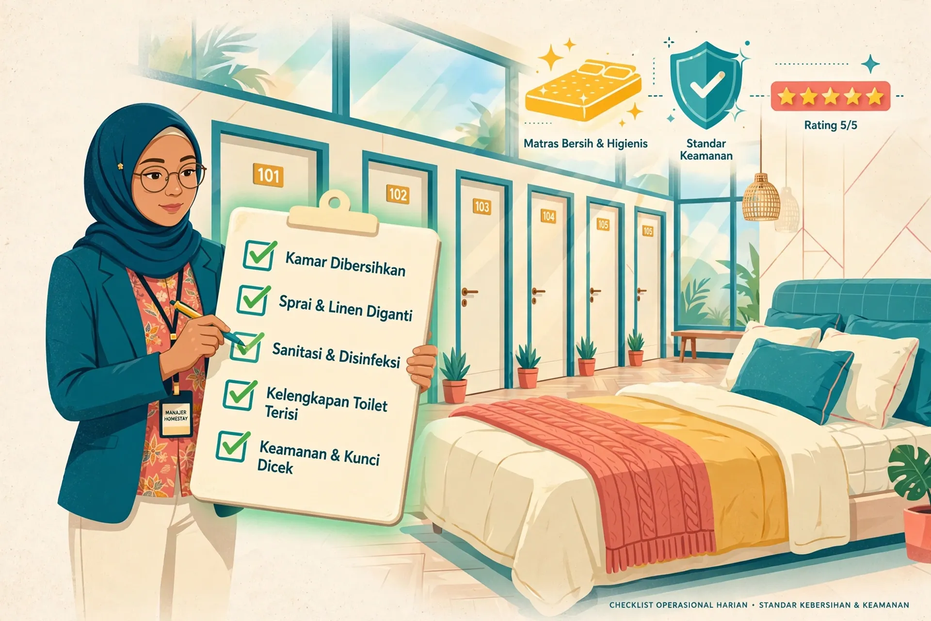 Mengapa Perawatan Springbed Penginapan Wajib Masuk Checklist Operasional?