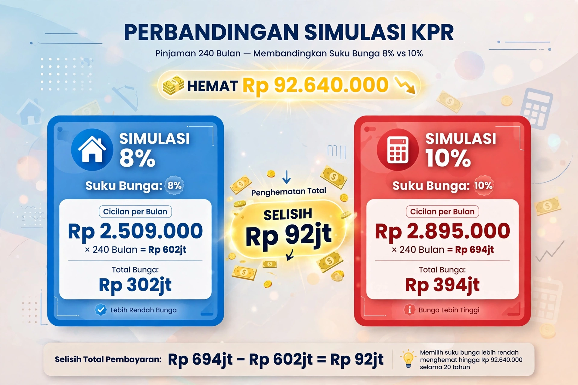Apa Itu Simulasi Cicilan KPR 300 Juta dan Kenapa Harus Dihitung Detail?