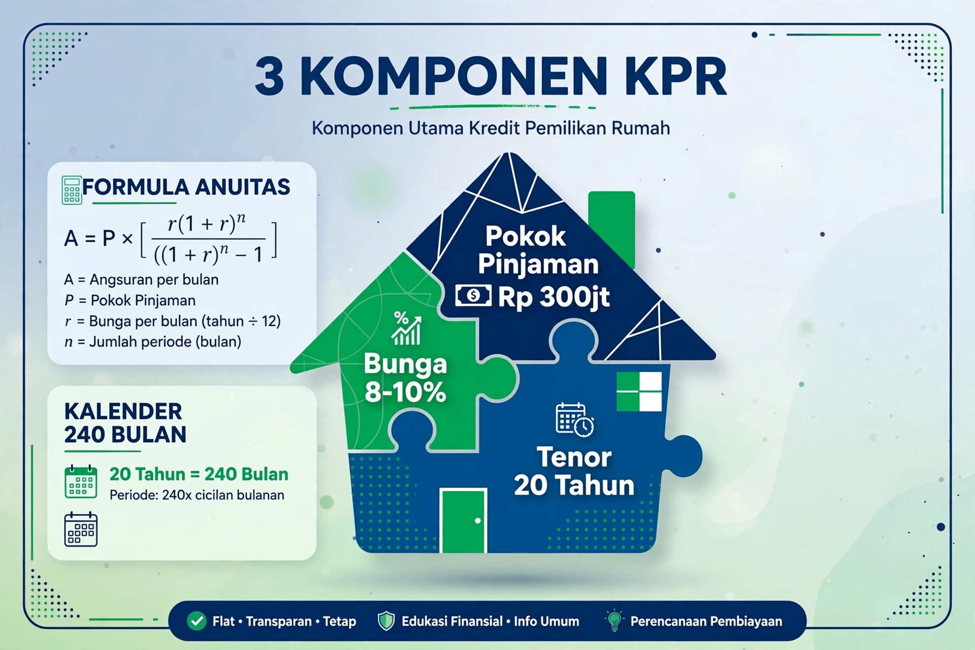 Komponen Utama dalam Cicilan KPR 300 Juta
