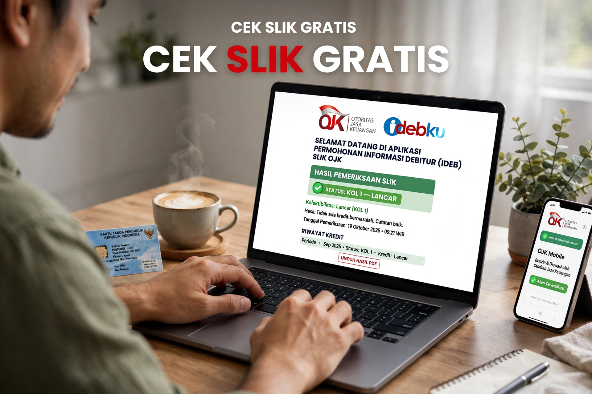 Step 1: Cek SLIK OJK / BI Checking Sendiri Sebelum Orang Lain Cek