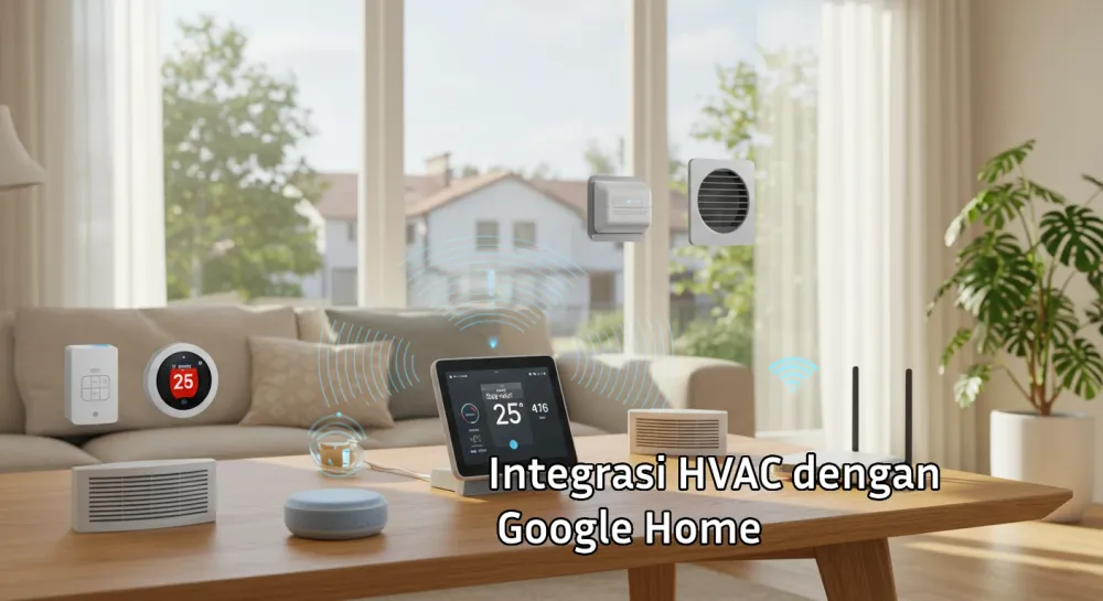 Integrasi HVAC dengan Google Home: Cara Pintar Mengontrol Suhu Rumah Hanya dengan Suara