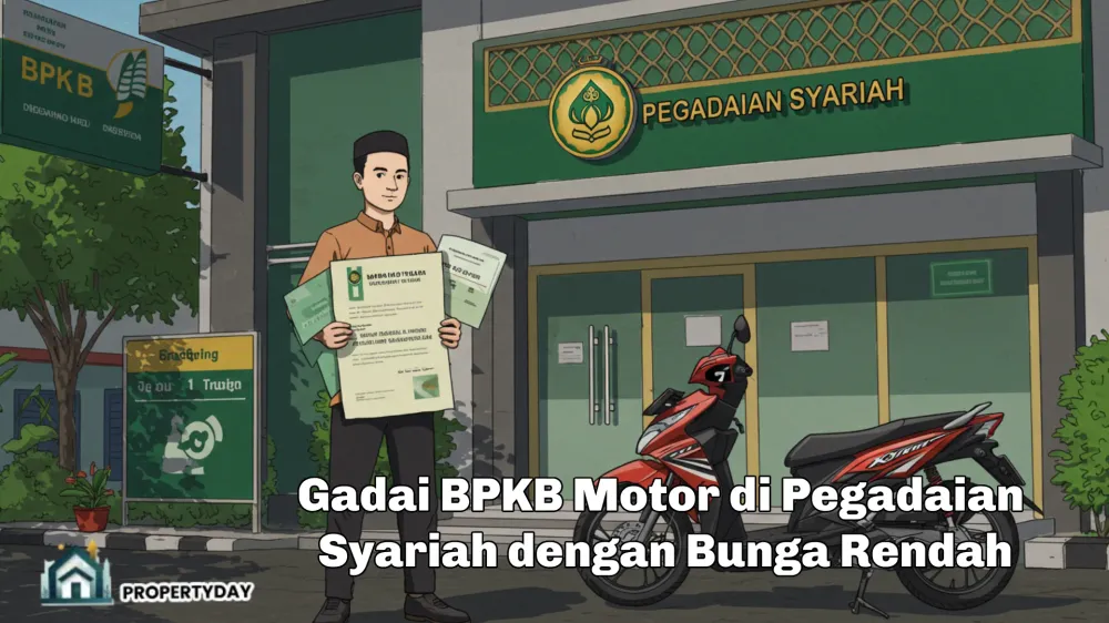 Gadai BPKB Motor di Pegadaian Syariah dengan Bunga Rendah