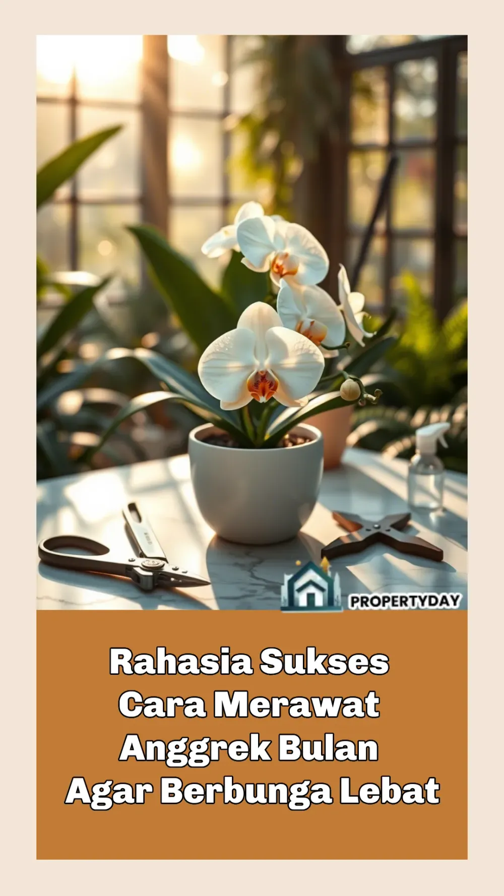 Rahasia Sukses Cara Merawat Anggrek Bulan Agar Berbunga Lebat