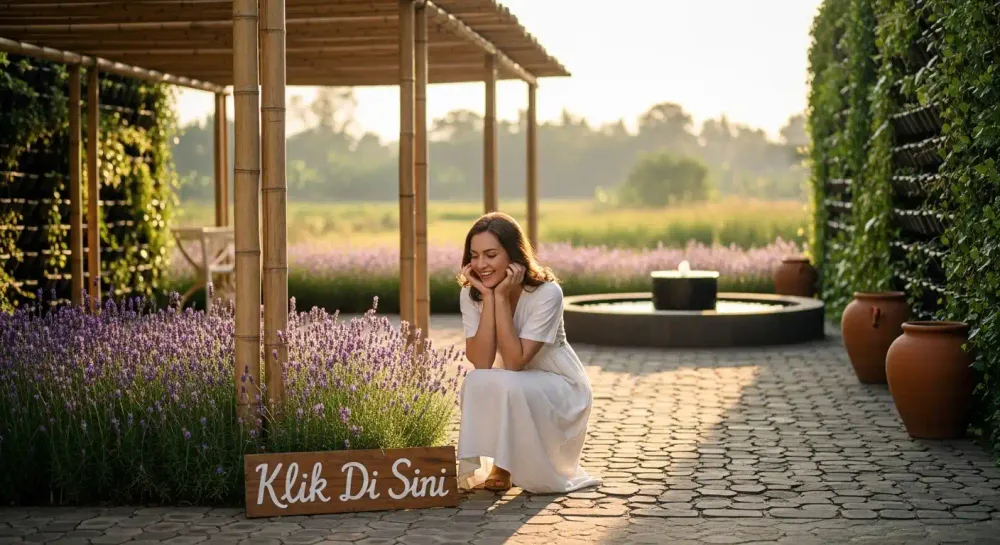 Dekorasi Outdoor dengan Nuansa Alami