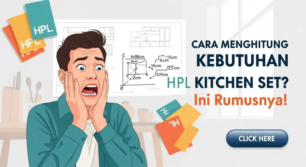 Cara Menghitung Kebutuhan HPL Kitchen Set