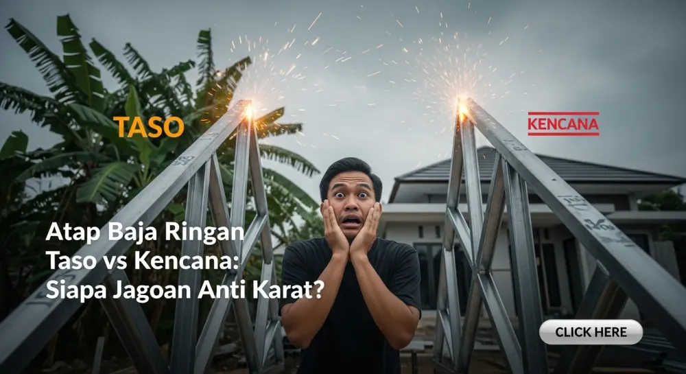 Atap Baja Ringan Taso vs Kencana