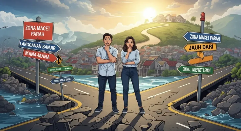 Jangan Sampai Salah Langkah! Ini 7 Tips Jitu Memilih Lokasi Rumah Idaman