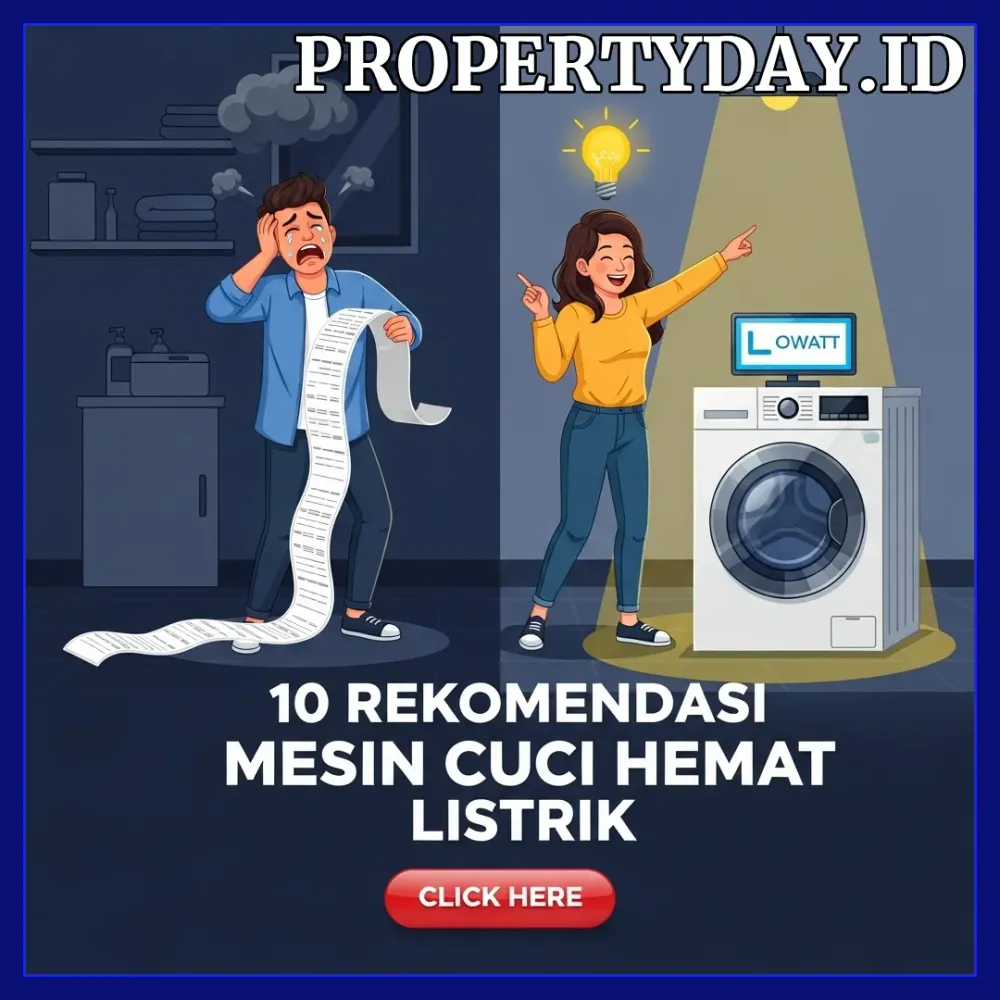 10 Rekomendasi Mesin Cuci Hemat Listrik Terbaik 2025