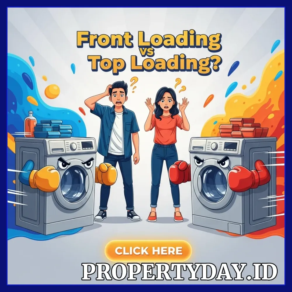 Kelebihan & Kekurangan Mesin Cuci Front Loading vs Top Loading