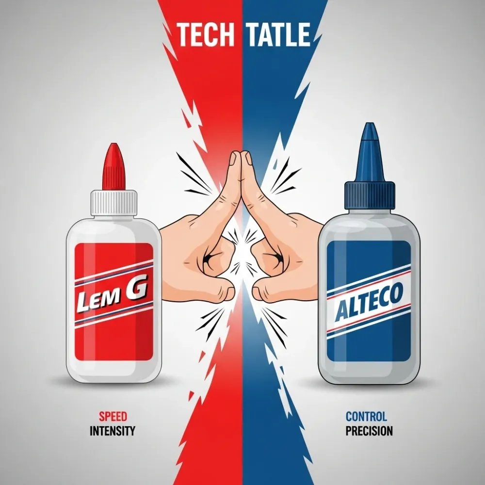 Lem G vs Alteco: Sama-sama Super Kuat, Kenapa yang Satu Bikin Jari Lengket Parah?