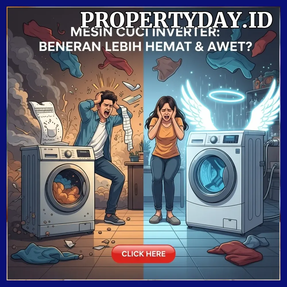 Mesin Cuci Inverter: Beneran Lebih Hemat & Awet? Kupas Tuntas Jawabannya di Sini!