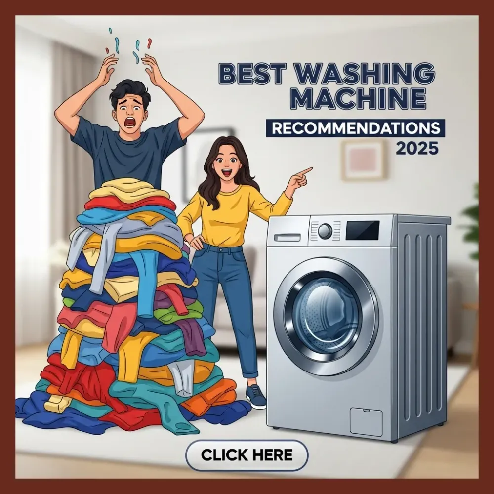 Rekomendasi Mesin Cuci Terbaik 2025: Semua Tipe & Merek!