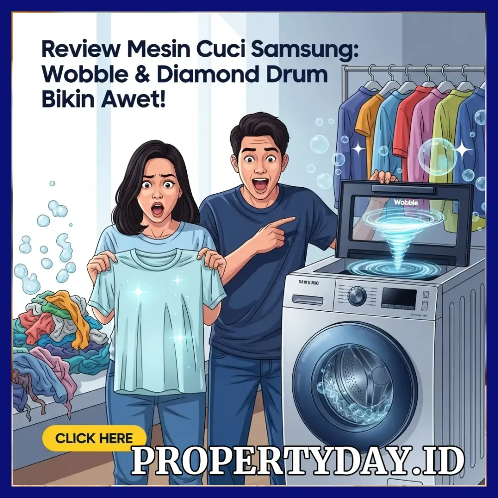Review Mesin Cuci Samsung: Wobble & Diamond Drum Bikin Awet!