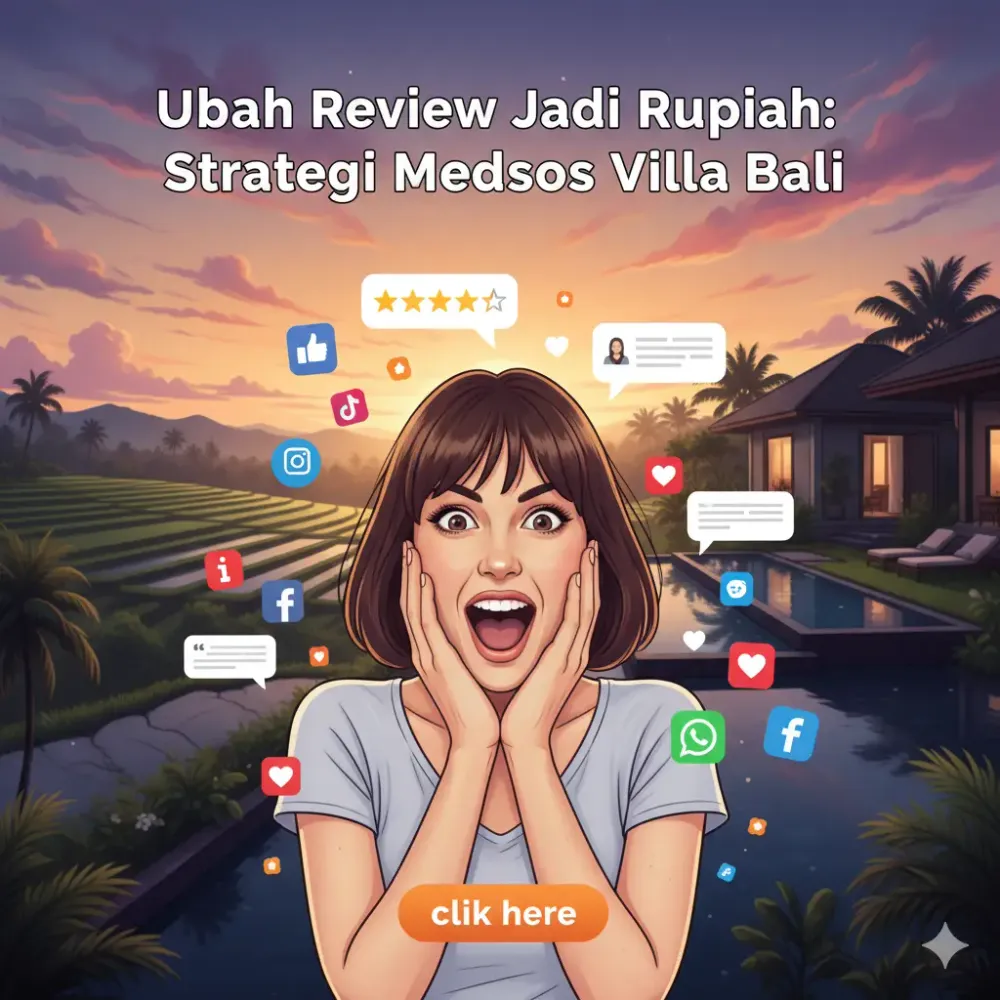 Ubah Review Jadi Rupiah: Strategi Medsos Villa Bali