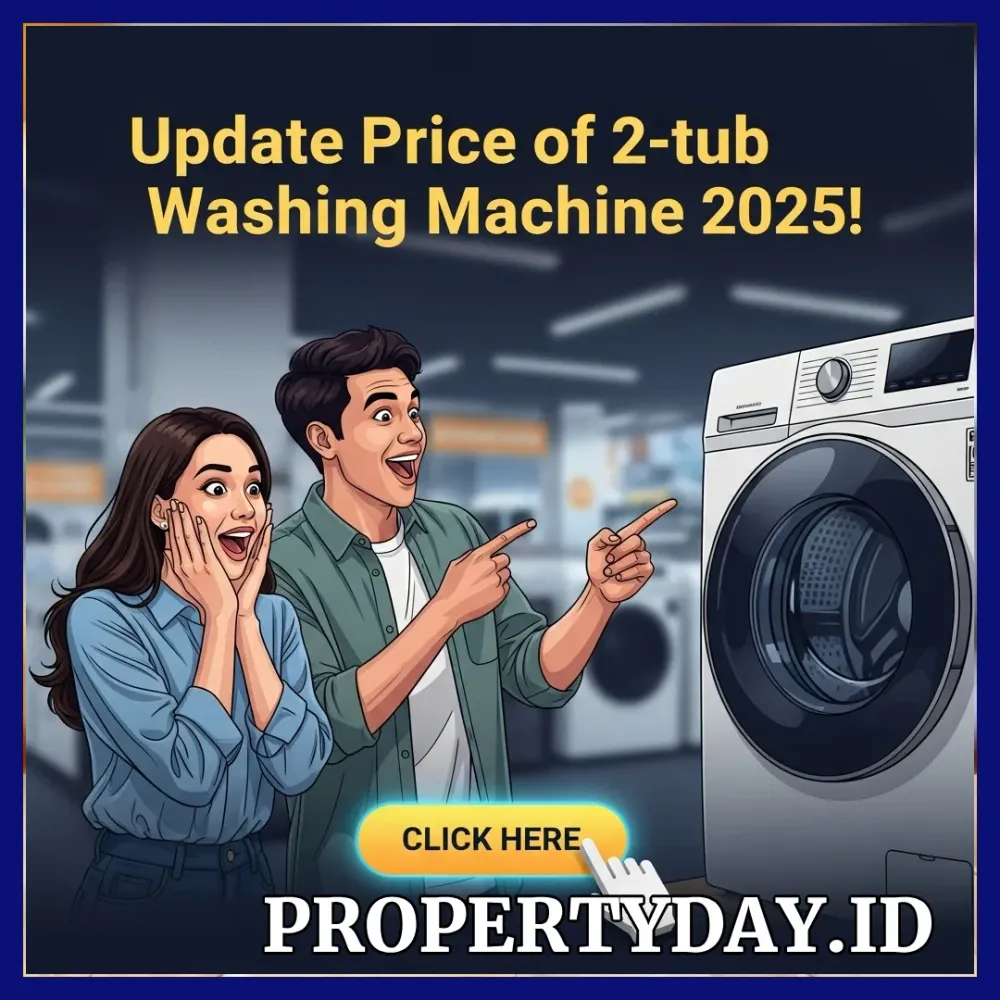 Update Harga Mesin Cuci 2 Tabung 2025: Semua Merek!