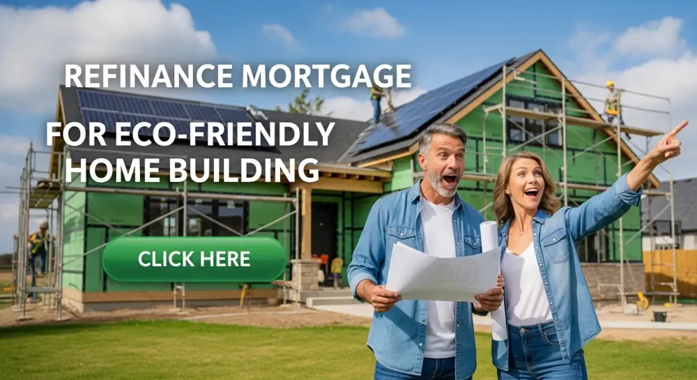 Refinance Mortgage for Eco-Friendly Home Building