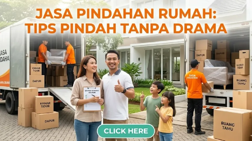 Jasa Pindahan Rumah: Tips Pindah Tanpa Drama