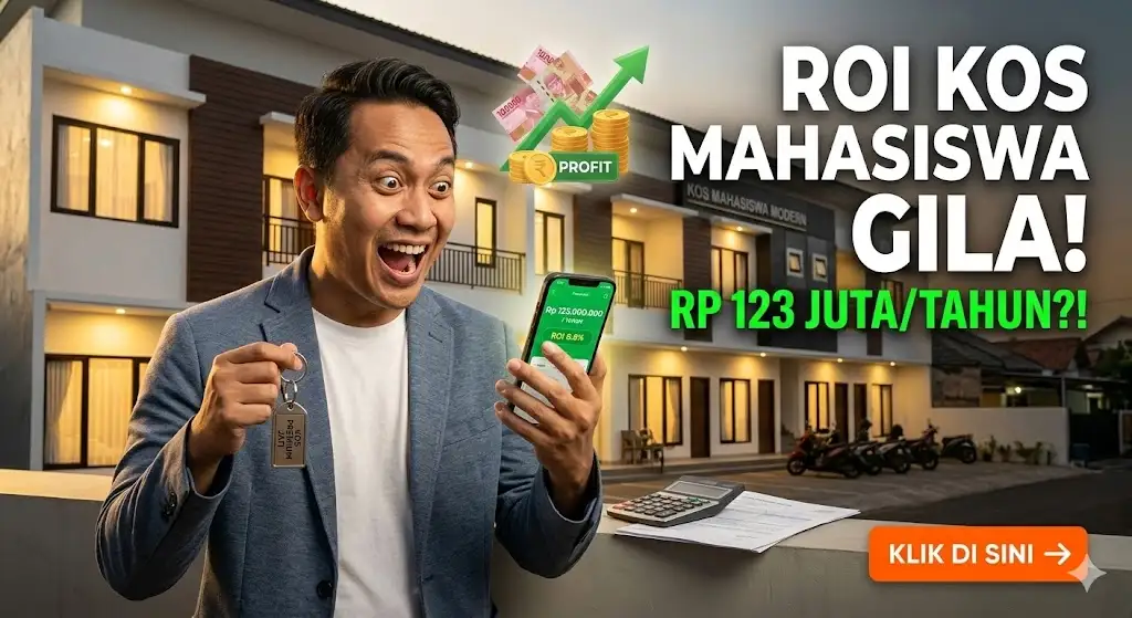 ROI Kos Mahasiswa Premium: Untung Berapa?