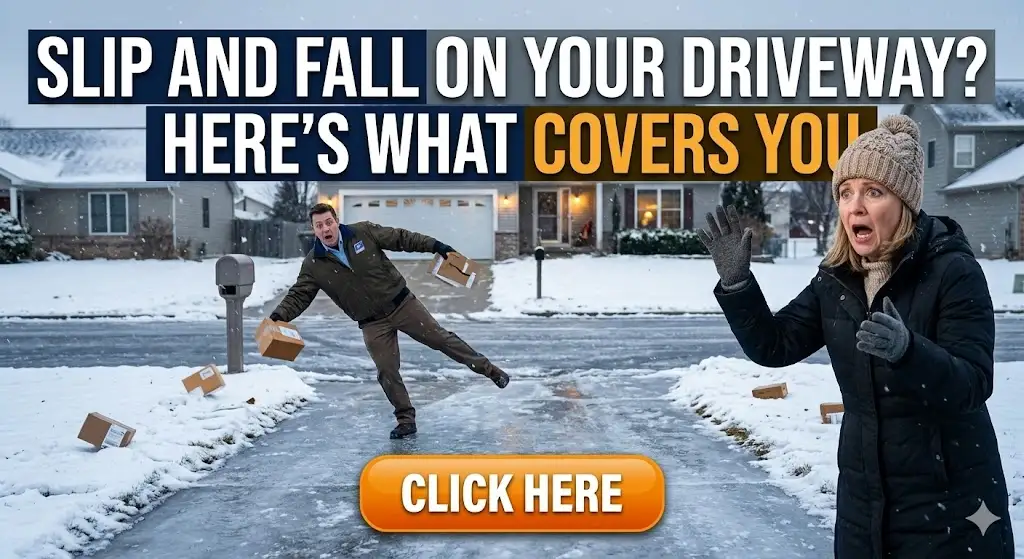 Slip and Fall on Your Driveway? Here's What Covers You