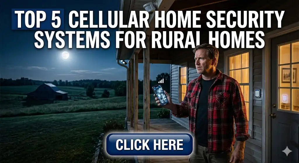 Top 5 Cellular Home Security Systems for Rural Homes