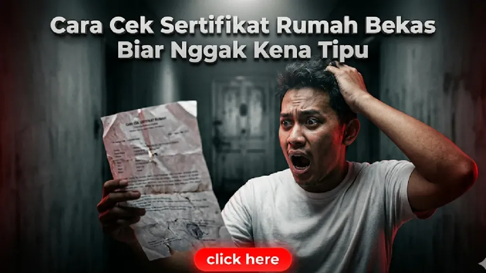 Cara Cek Sertifikat Rumah Bekas Agar Tidak Tertipu
