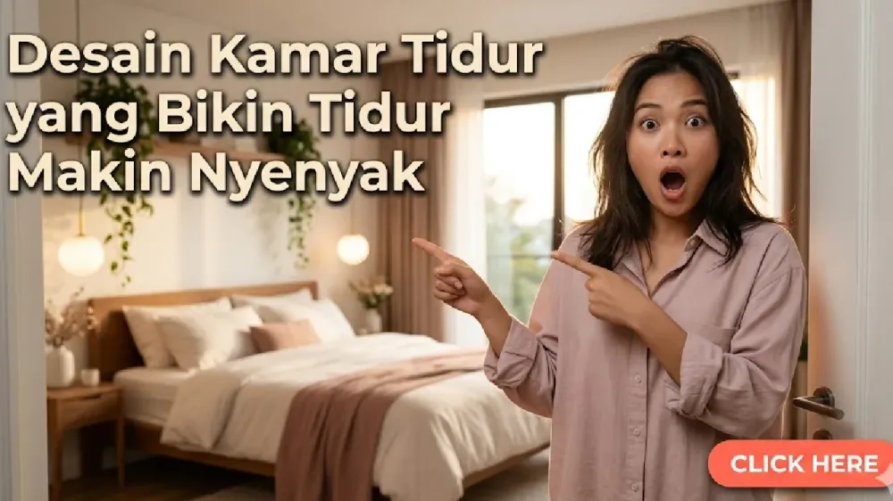 Desain Kamar Tidur yang Bikin Tidur Makin Nyenyak