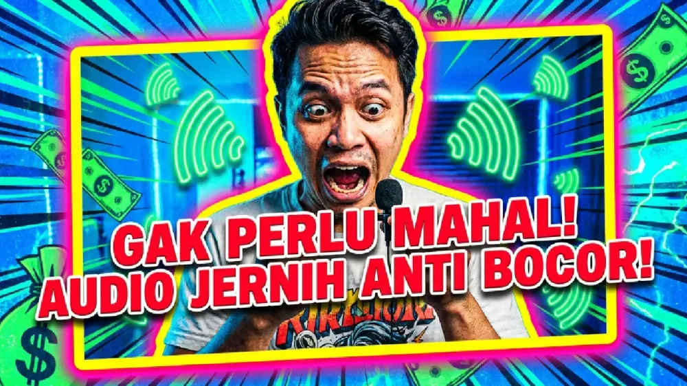 5 Mic Wireless HP Noise Reduction Murah, Suara Jernih Anti Bocor!