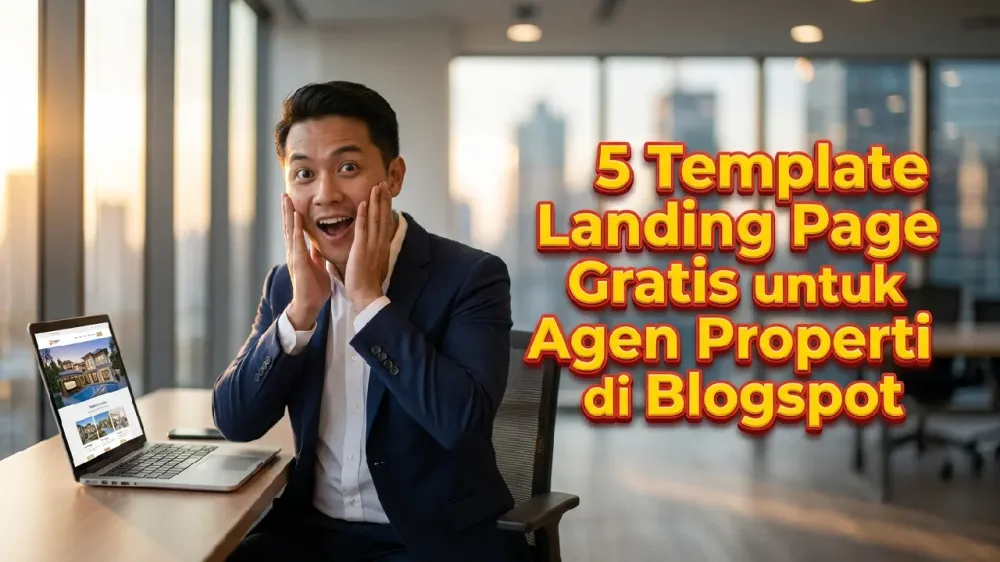 5 Template Landing Page Gratis untuk Agen Properti di Blogspot