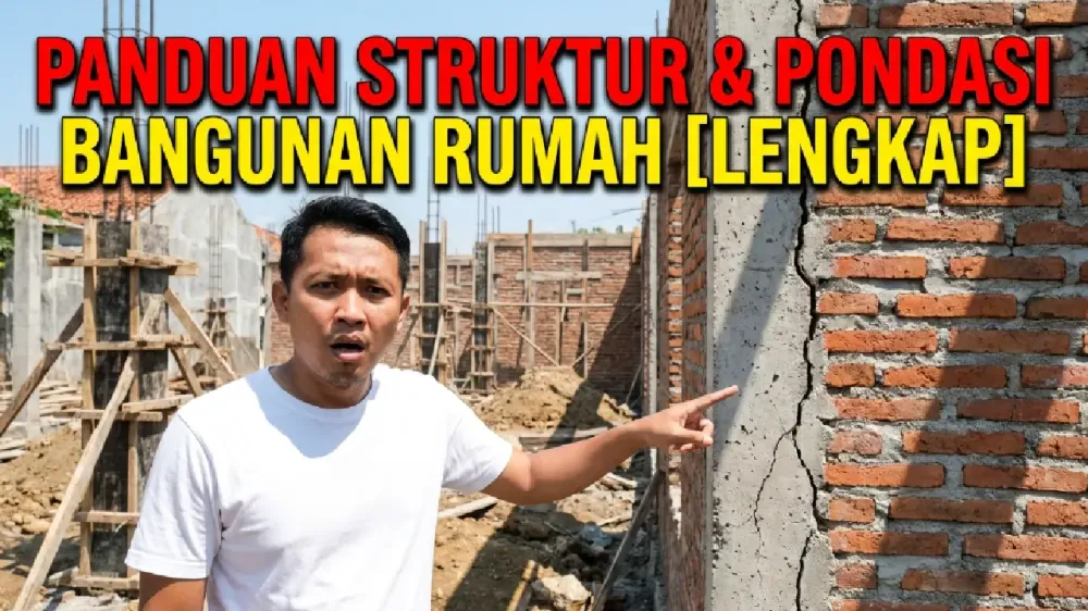 Panduan Struktur & Pondasi Bangunan Rumah [Lengkap 2026]