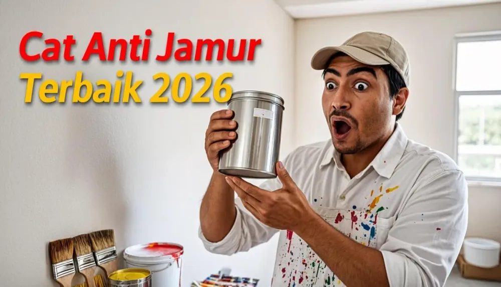 Pemilihan cat anti jamur terbaik untuk kamar lembab