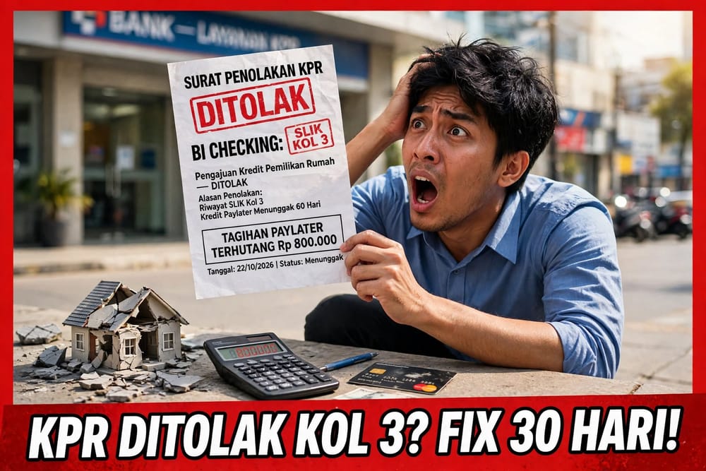 KPR Ditolak Karena BI Checking? 7 Cara Memperbaiki SLIK OJK 2026