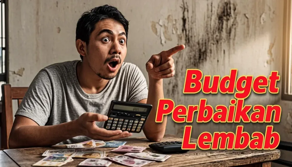 Perbaikan rumah lembab dengan anggaran bertahap