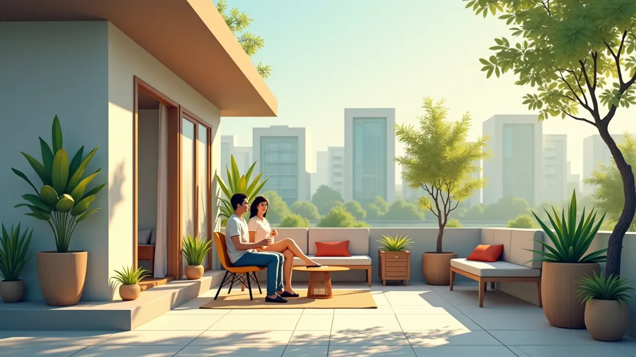 Teras Rumah Minimalis Type 36 Desain yang Pas untuk Hunian Kompak