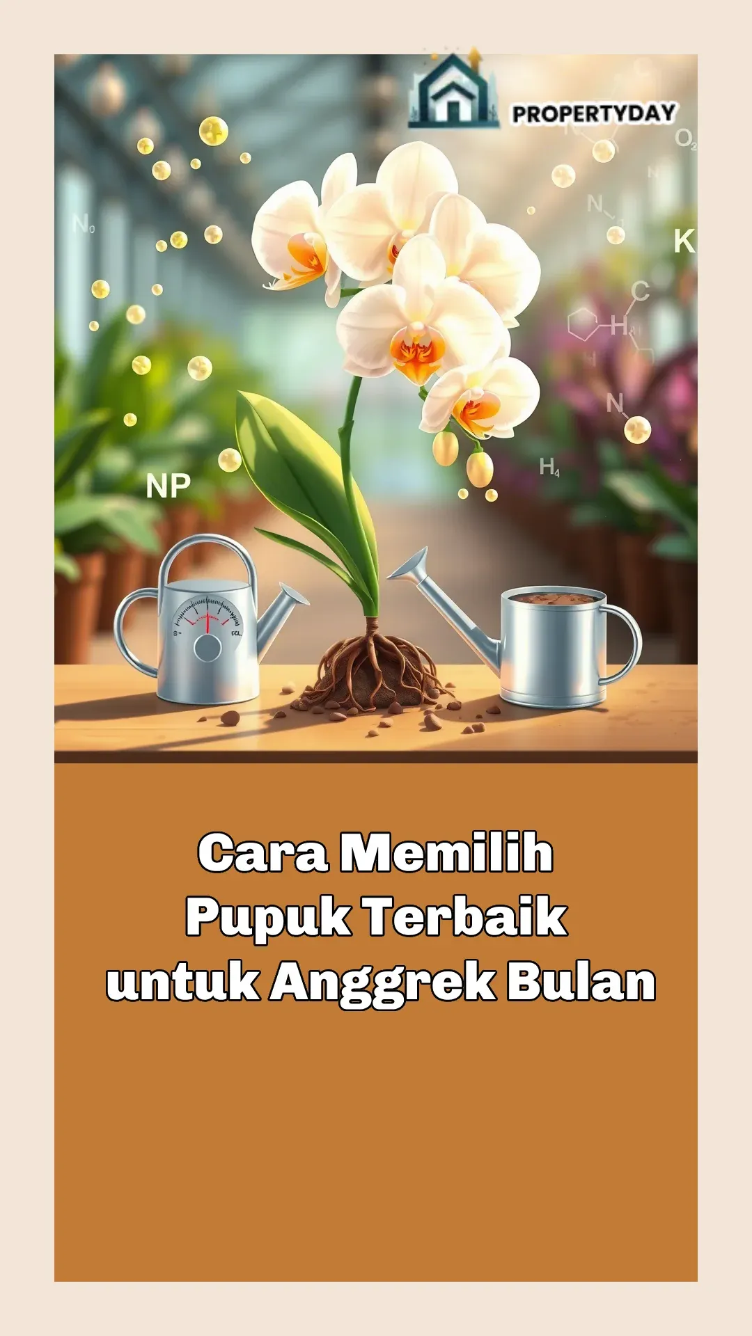 Cara Memilih Pupuk Terbaik untuk Anggrek Bulan