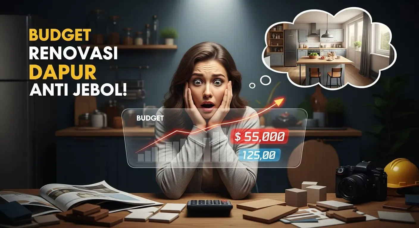 Cara Menghitung Budget Renovasi Dapur Anti Jebol