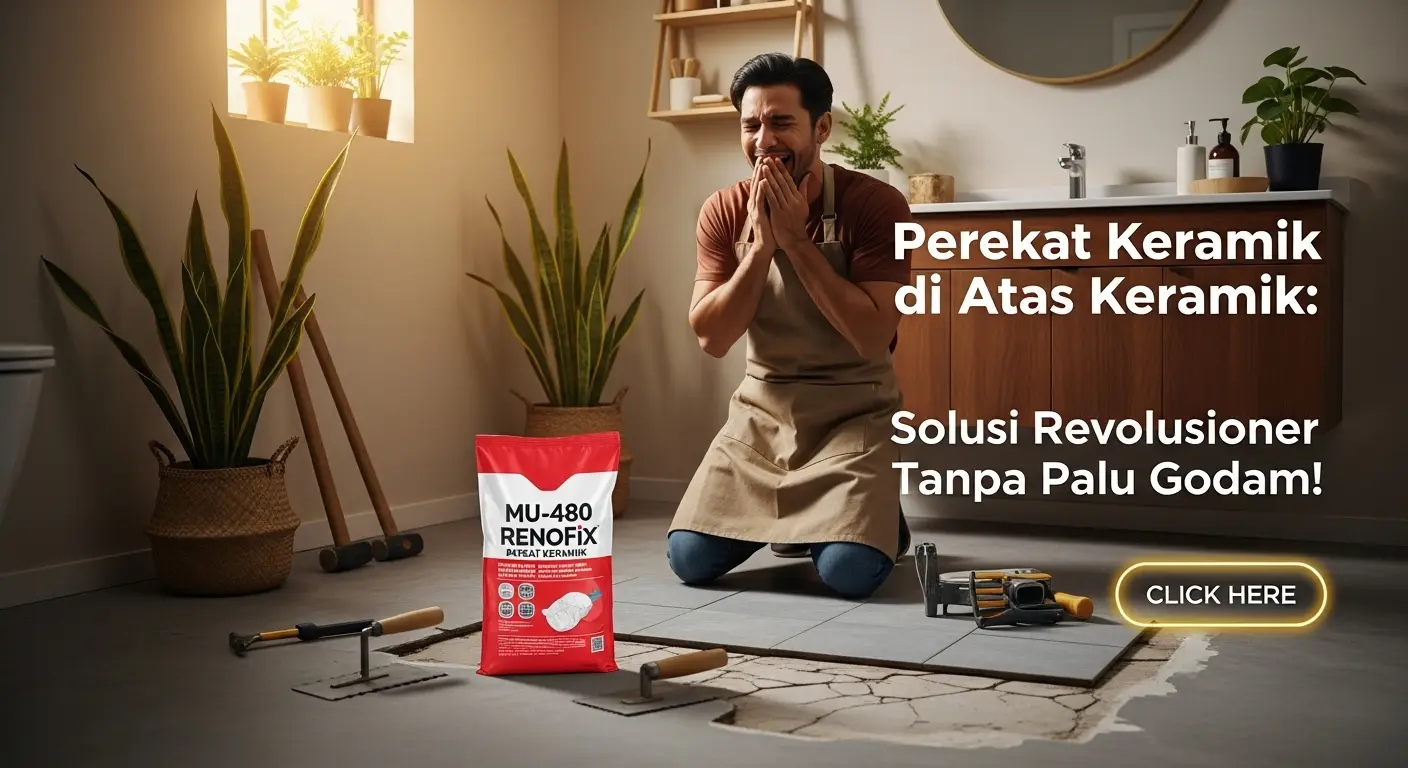 Perekat Keramik di Atas Keramik