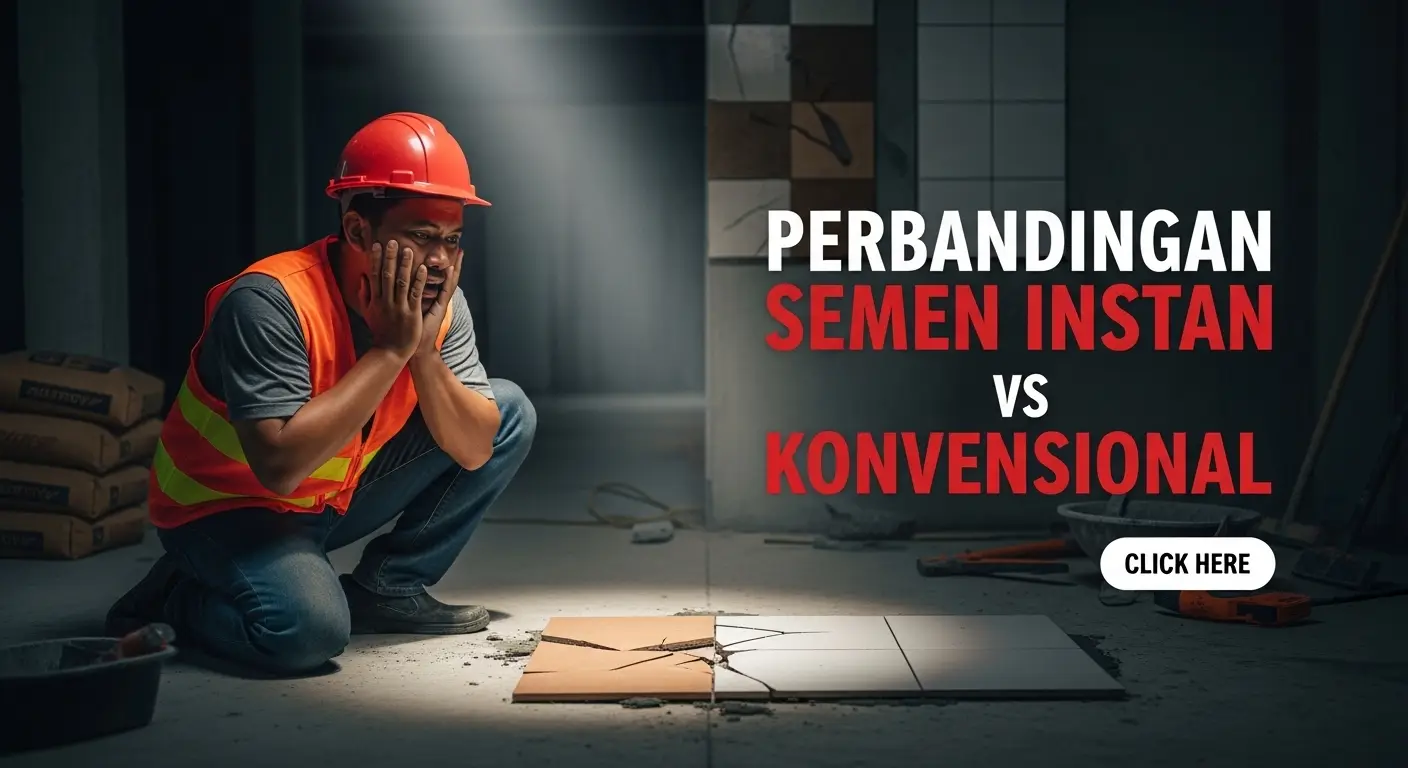 perbandingan Semen Instan dan Konvensional