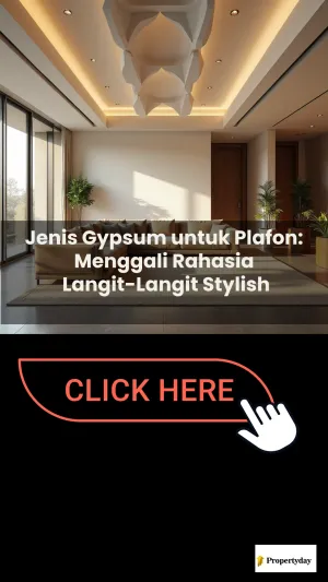 Jenis Gypsum untuk Plafon: Menggali Rahasia Langit-Langit Stylish yang Bikin Rumahmu Makin Kece! 🏠✨